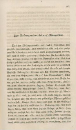 145-152 Der Gesangunterricht auf Gymnasien