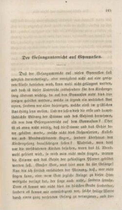 145-152 Der Gesangunterricht auf Gymnasien