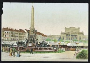 Die Messe auf dem Augustusplatz