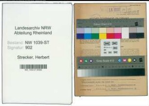 Entnazifizierung Herbert Strecker , geb. 19.01.1903 (Angestellter)
