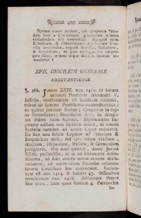 400-411, XVII. Concilium (§ 566 - 581)