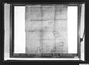 Grundriss-Plan, II. Dachgeschoss, Foto 1960