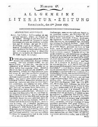 [Mnioch, J. J.]: Oden eines Preussen. Jena: Akad. Buchh. 1786