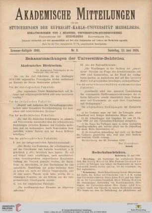 Nr. 9 (23. Juni 1900)