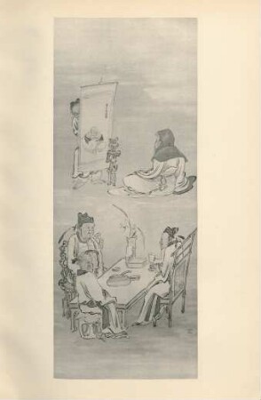 [XLI. Chinese literati by Watanabé Kwazan ...]