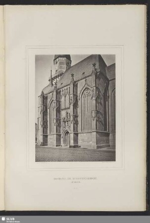 Rochlitz, die Kunigundenkirche. Südseite