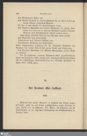 36. Der Dresdner Mai-Aufstand
