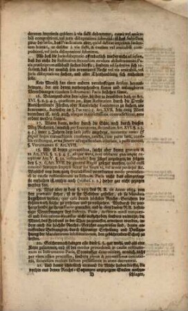 Modus procedendi in causis Restitutionum ex Instrumento pacis Westphalicae : Quarundam legationum Evangelicarum praefictu impressum Anno MDCCXX [1720]