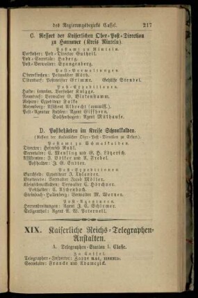 Kaiserliche Reichs-Telegraphen-Anstalten