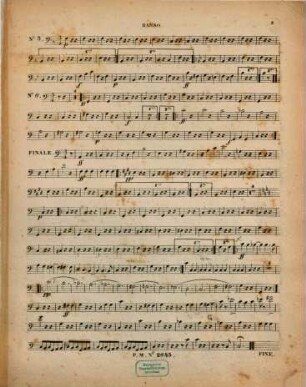 Walzer für 3 Violinen und Bass : 101. Werk