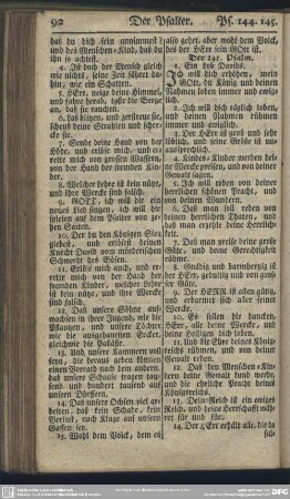 Der 145. Psalm