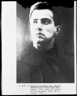 Aufnahme von Wladimir Majakowski