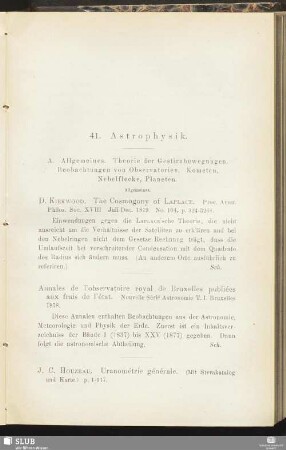 41. Astrophysik