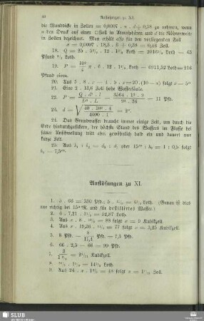 Auflösungen zu XI.