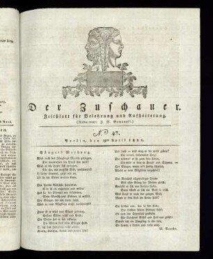 No. 47 - 19. April 1821