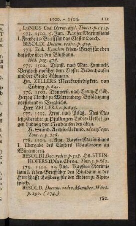 111-121, 1500 - 1530