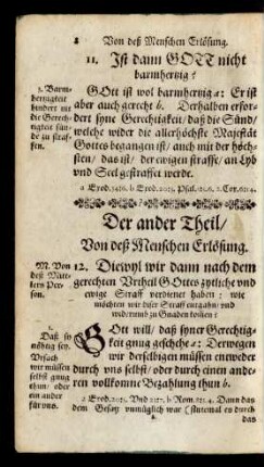Der ander Theil/ Von deß Menschen Erlösung.