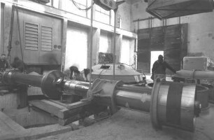 Kraftwerk der Staustufe Ottendorf/Main