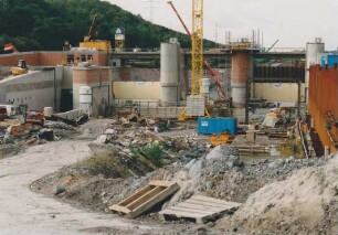 Wehr Saarbrücken im Bau