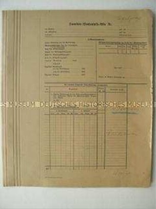 Hefter mit KPD-Materialien aus dem Jahr 1945