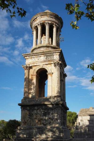 Frankreich. Provence. Bouches du Rhone. Saint Remy de Provence. Les Antiques. Mausoleum
