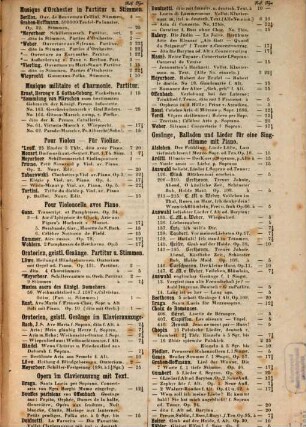 Musikalien-Verlags-Catalog der Schlesinger'schen Buch- & Musikhandlung in Berlin (34. Unter den Linden), [5]. Neue Musikalien erschienen 1859 - 1862 : [Nachtrag]