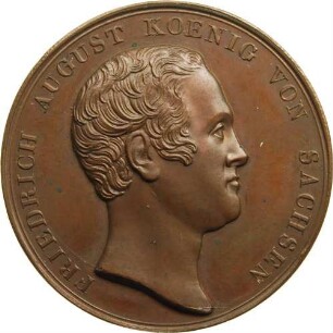 König Friedrich August II. - Verdienstmedaille für Kunst und Gewerbe