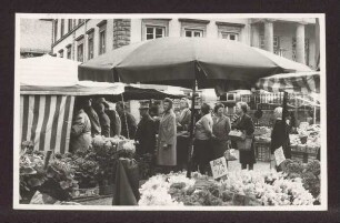 Detmolder Marktleben. Detmold. Marktplatz