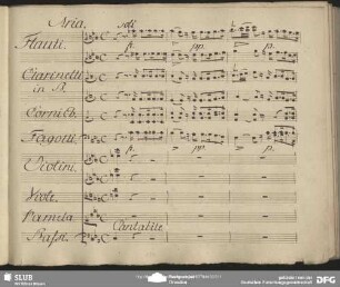Aria: "Del mio cor l'audace pena"