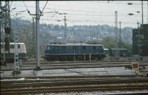 Stuttgart Hbf. Wartegruppe Mitte Lok 119 001