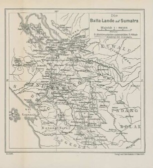 Die Batta-Lande auf Sumatra