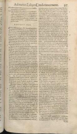 Decisio XXXVI