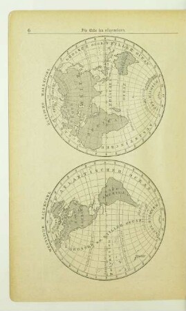 [Östliche und westliche Halbkugel]