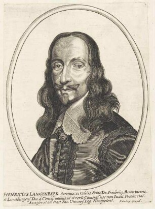 Bildnis des Henricus Langenbeek
