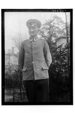 Portrait eines Soldaten : 1. Weltkrieg. Soldat in Uniform, 1914/1918