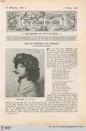 Heft 9 (1. Februar 1889)