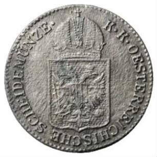 Fundmünze, 6 Kreuzer, 1849