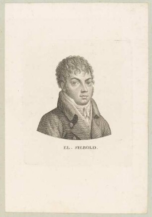 Bildnis des El. Siebold