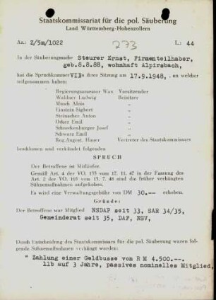 Steurer, Ernst