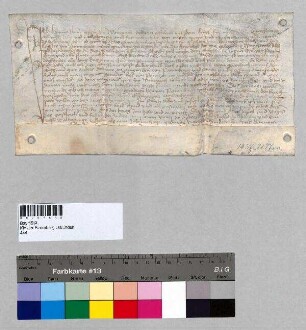 Freistiftsrevers des Hans Bauer, sesshaft zu [Ober-]Weinbach, gegenüber Propst Kaspar von Baumburg für das Gut zu [Ober-]Weinbach.; S: Alex Gessenberger