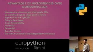 Pythonist view on Microservices & Containerization