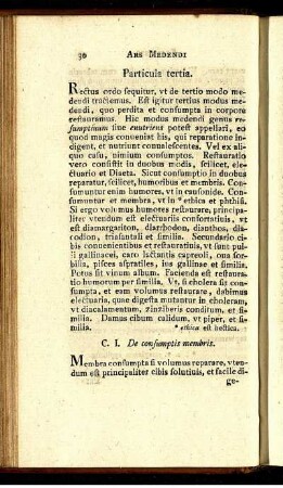 Particula tertia.
