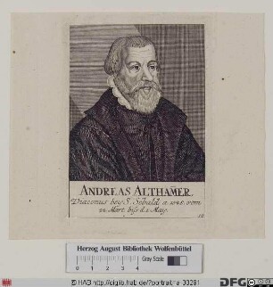 Bildnis Andreas Althamer