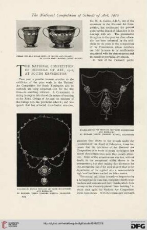 50: The National Competition of Schools of Art, 1910, at South Kensington
