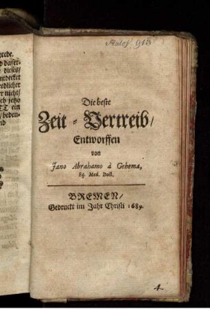 Die beste Zeit-Vertreib