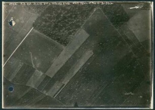 Foto des Geländes westlich von Vaux (Luftbild)