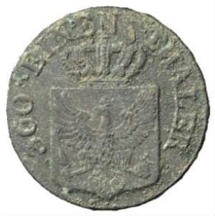 Fundmünze, Pfennig, 1828