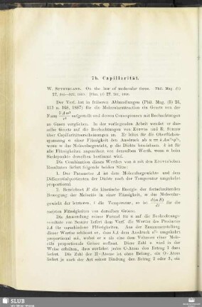 7b. Capillarität