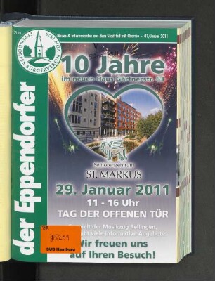 2011: Der Eppendorfer : Neues & Interessantes aus dem Stadtteil mit Charme