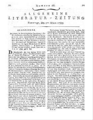 Hasse, Johann Gottfried: Lectiones Syro-Arabico-Samaritono-Aethiopicae / congessit ac tabulis elementaribus ad addiscendas illas linguas necessarius instruxit D. Joan. Godofr. Hasse. - Königsberg ; Leipzig : Hartung, 1788